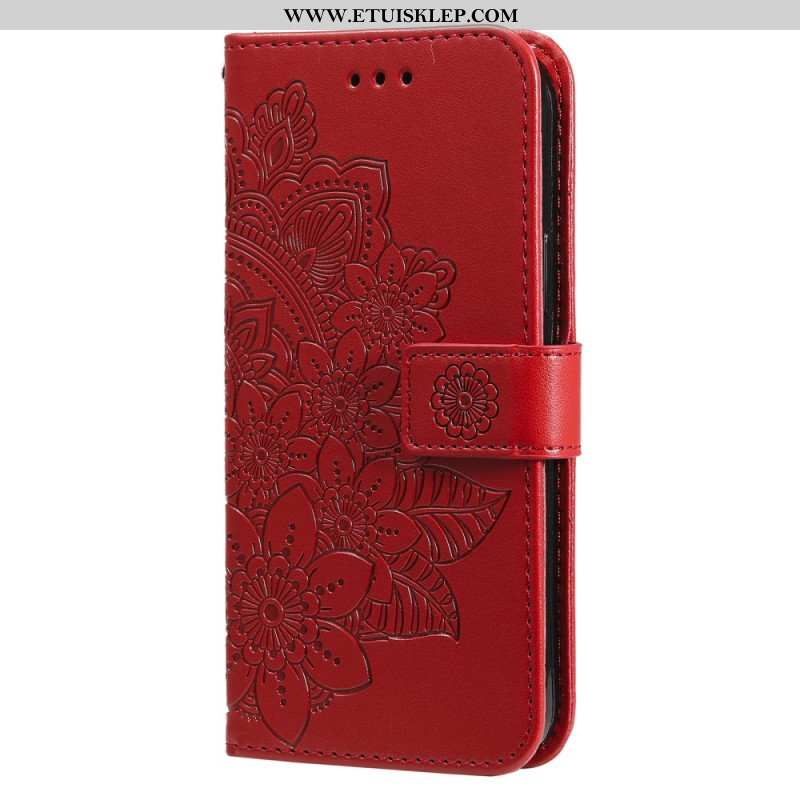 Etui Folio do Xiaomi 13 z Łańcuch Paskowata Mandala